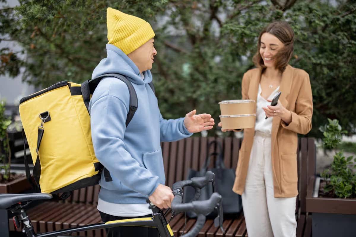 Keep full control over your delivery orders with your own webshop.